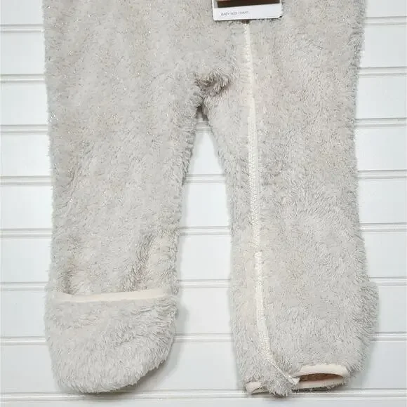 NWT The North Face Baby Campshire One Piece: White Dune/Sparkle